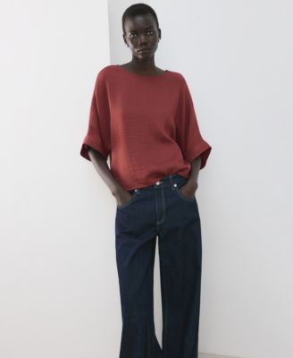 Women's Three-Quarter-Sleeve Blouse