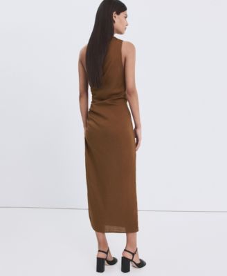 Women's Side Slit Asymmetrical Dress