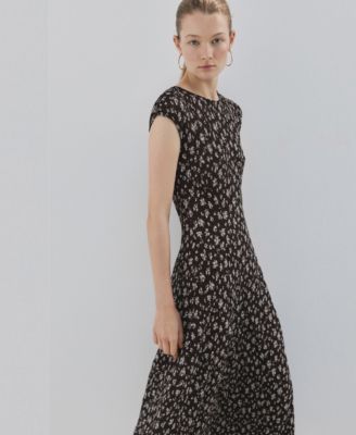 Women's Floral-Print Midi-Dress