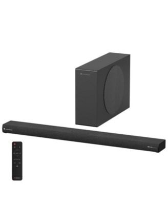 2.1 Soundbar, Wireless Subwoofer w/Dolby Atmos, Bluetooth Streaming for Smart TV and Multi-Devices, Compact Design, 240W Max Output