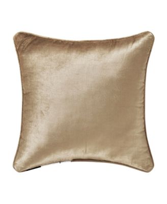 Sandstone Embellished Decorative Pillow, 18" x 18"