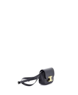 Mini Triomphe Shoulder Bag Smooth Calfskin