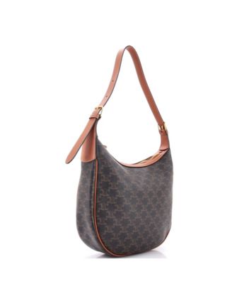 Medium Heloise Bag Triomphe Coated Canvas