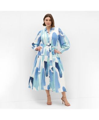 Women's Ezra Surface Level Print Maxi Dress