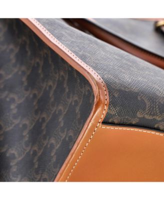 Horizontal Cabas Tote Triomphe Coated Canvas