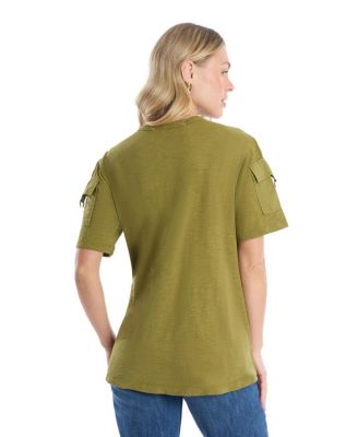 Women's Round Neck Hi-Lo Tee