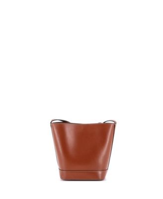 Small Cuir Triomphe Bucket Bag Leather