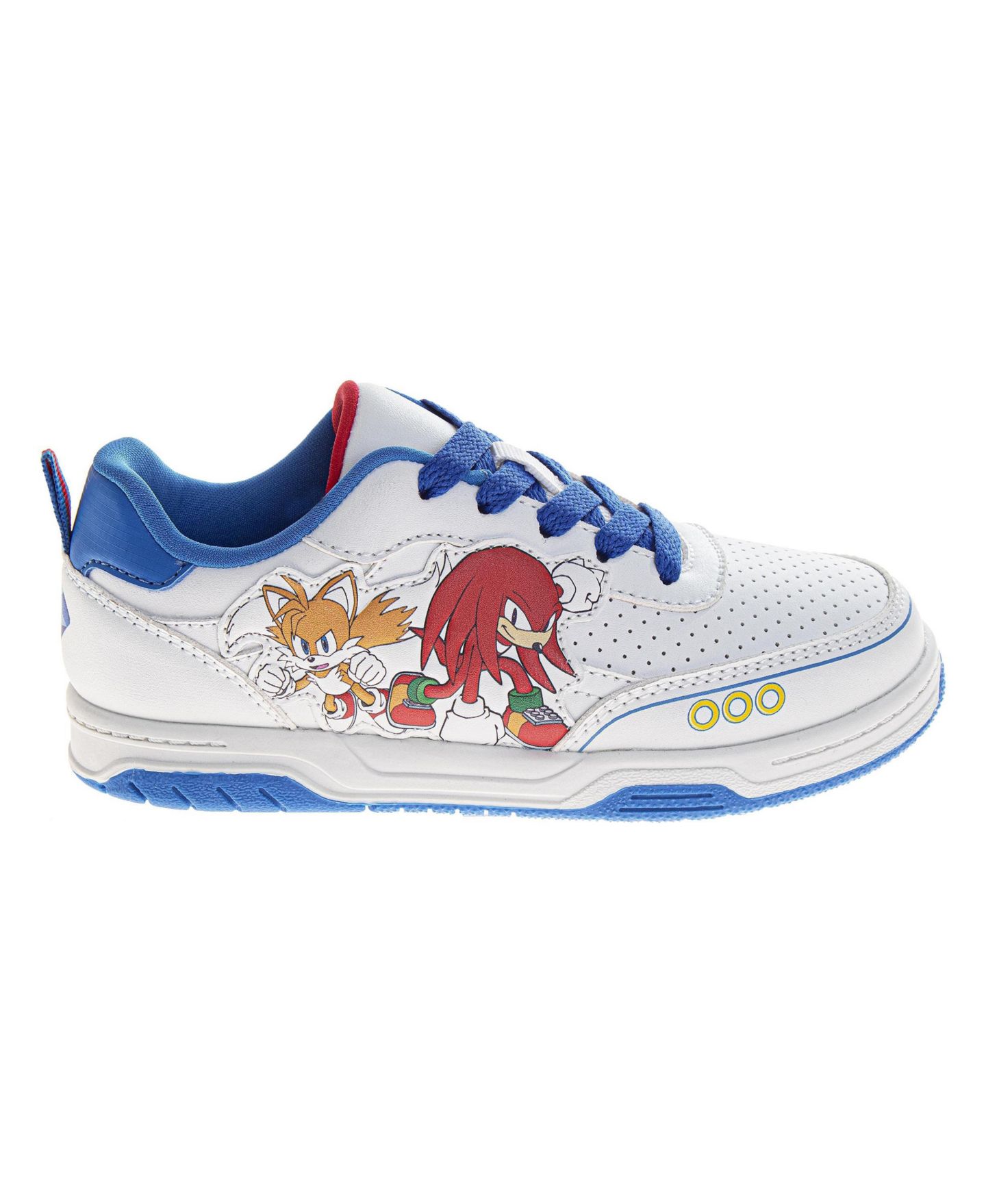 Кроссовки Sonic The Hedgehog Rival Racers Court Sneakers для мальчиков, цвет: Белый синий — фото 2