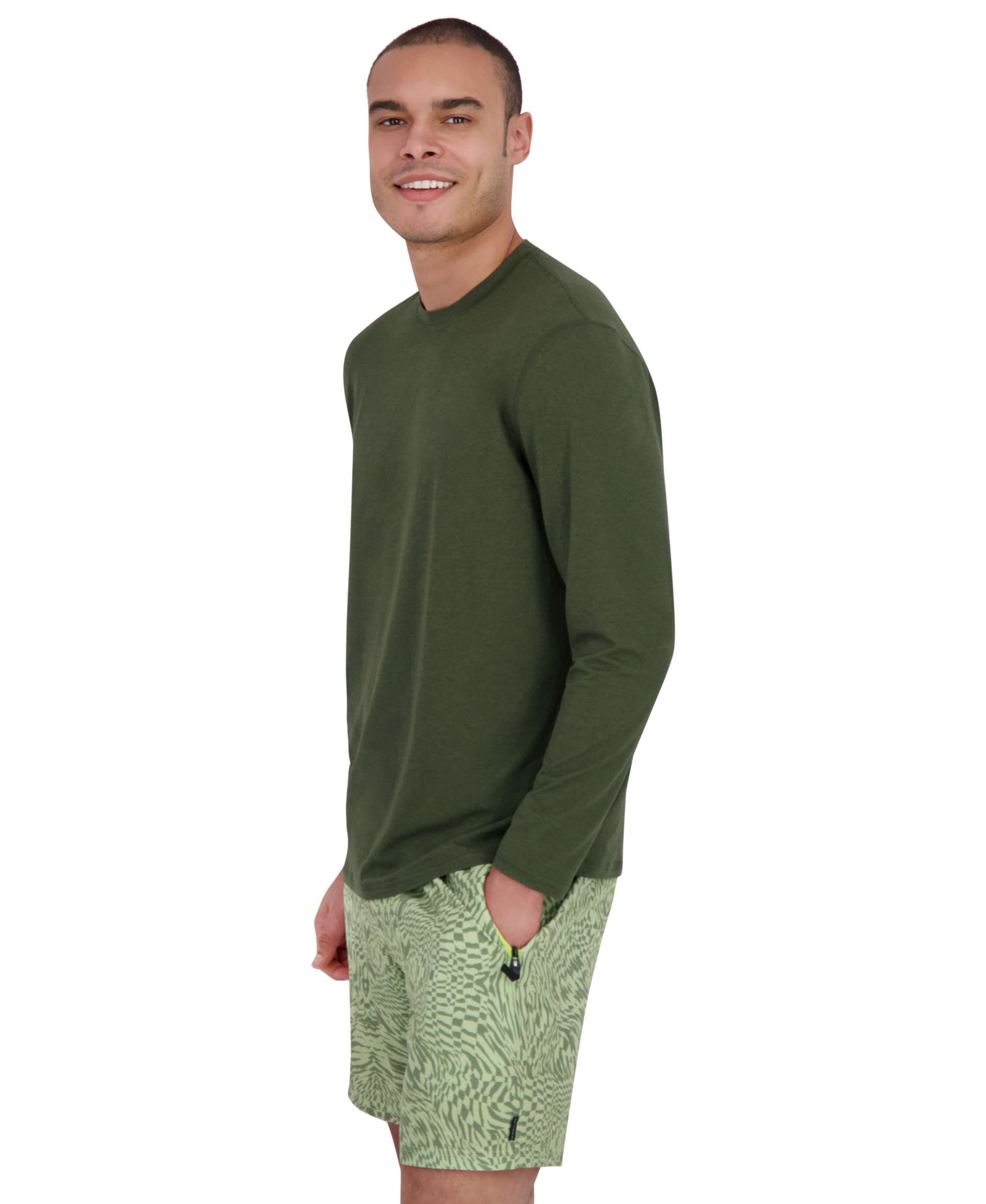 Men's Core Long-Sleeve Crewneck UPF 50+ Rashguard