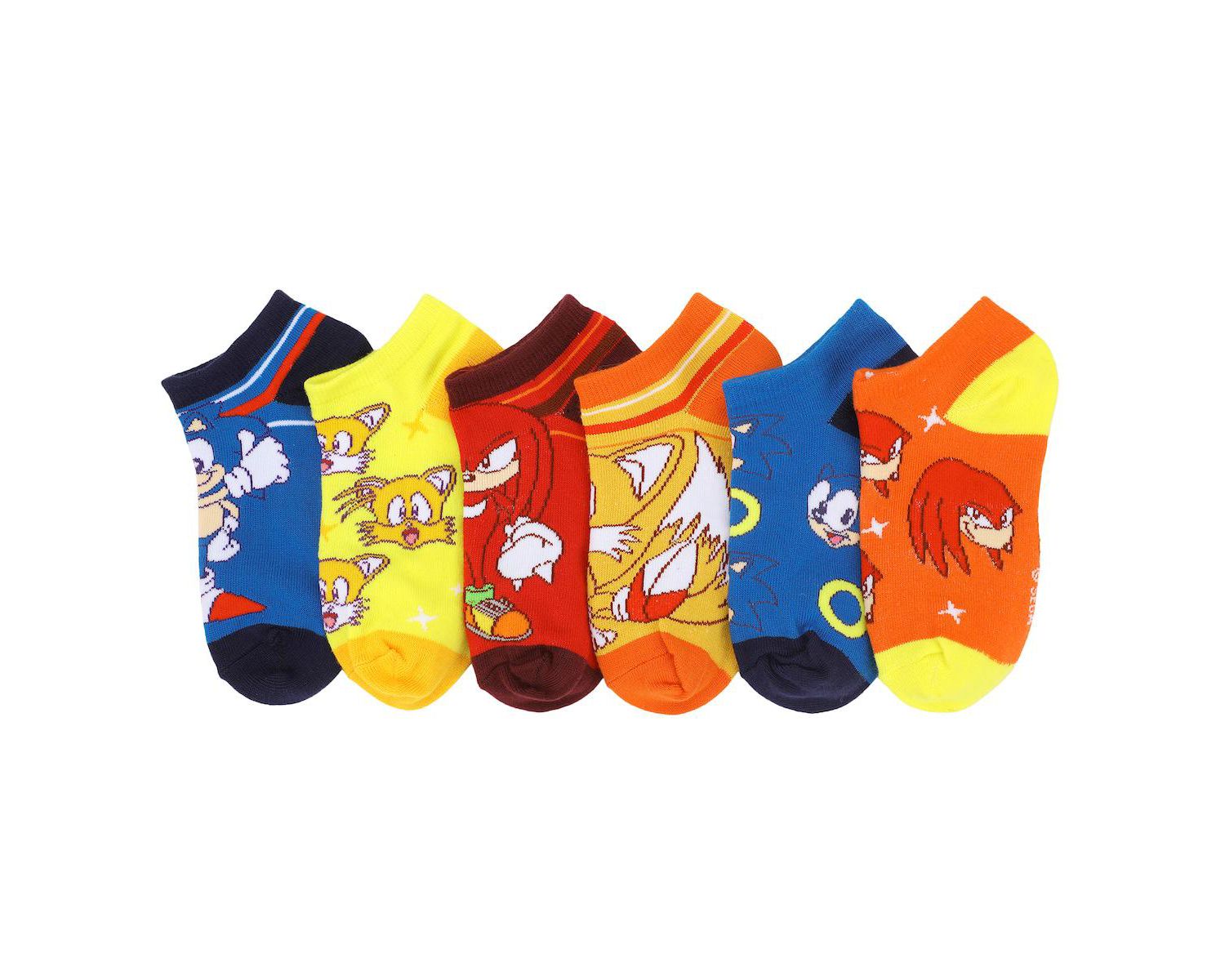 Characters 6-Pack of Kids' Ankle Socks