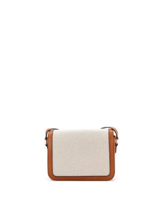 Medium Triomphe Shoulder Bag Canvas with Leather