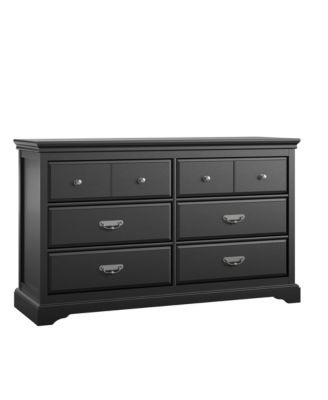 Bristol 6 Drawer Elegant Dresser MDF Particleboard for Bedroom Guest Room