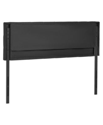 Queen Size Adjustable Height Diamond Tufted Headboard 62.2W x 42.72-54.53H x 2.76D inch