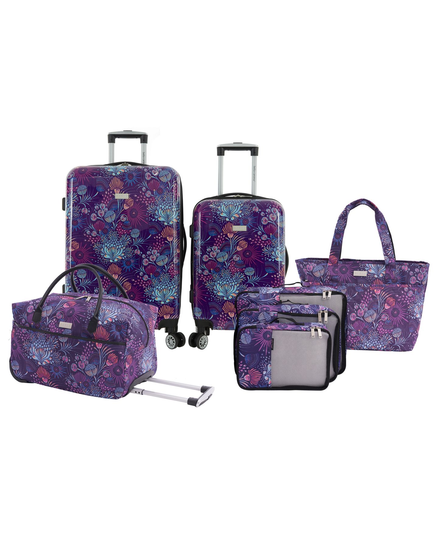 Сумки Bella Caronia Deluxe 7-Pc. Travel Value Set, цвет: Jardin — фото 1
