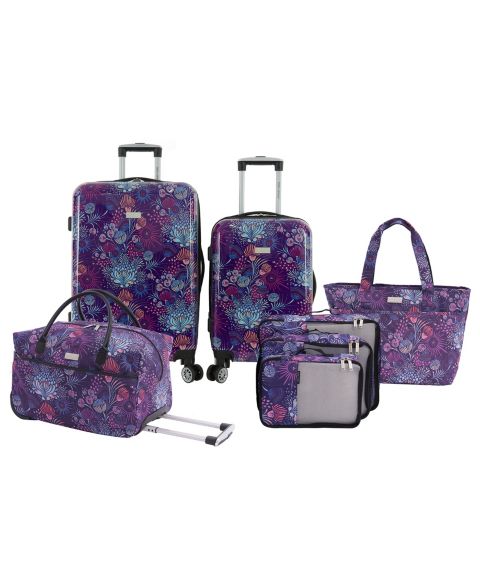 Сумки Bella Caronia Deluxe 7-Pc. Travel Value Set, цвет: Jardin