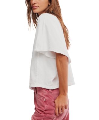 Women's Dolman-Sleeve Boxy Fit T-Shirt