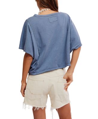 Women's Dolman-Sleeve Boxy Fit T-Shirt