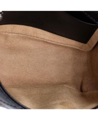 Mini GG Marmont Flap Belt Bag Matelasse Leather