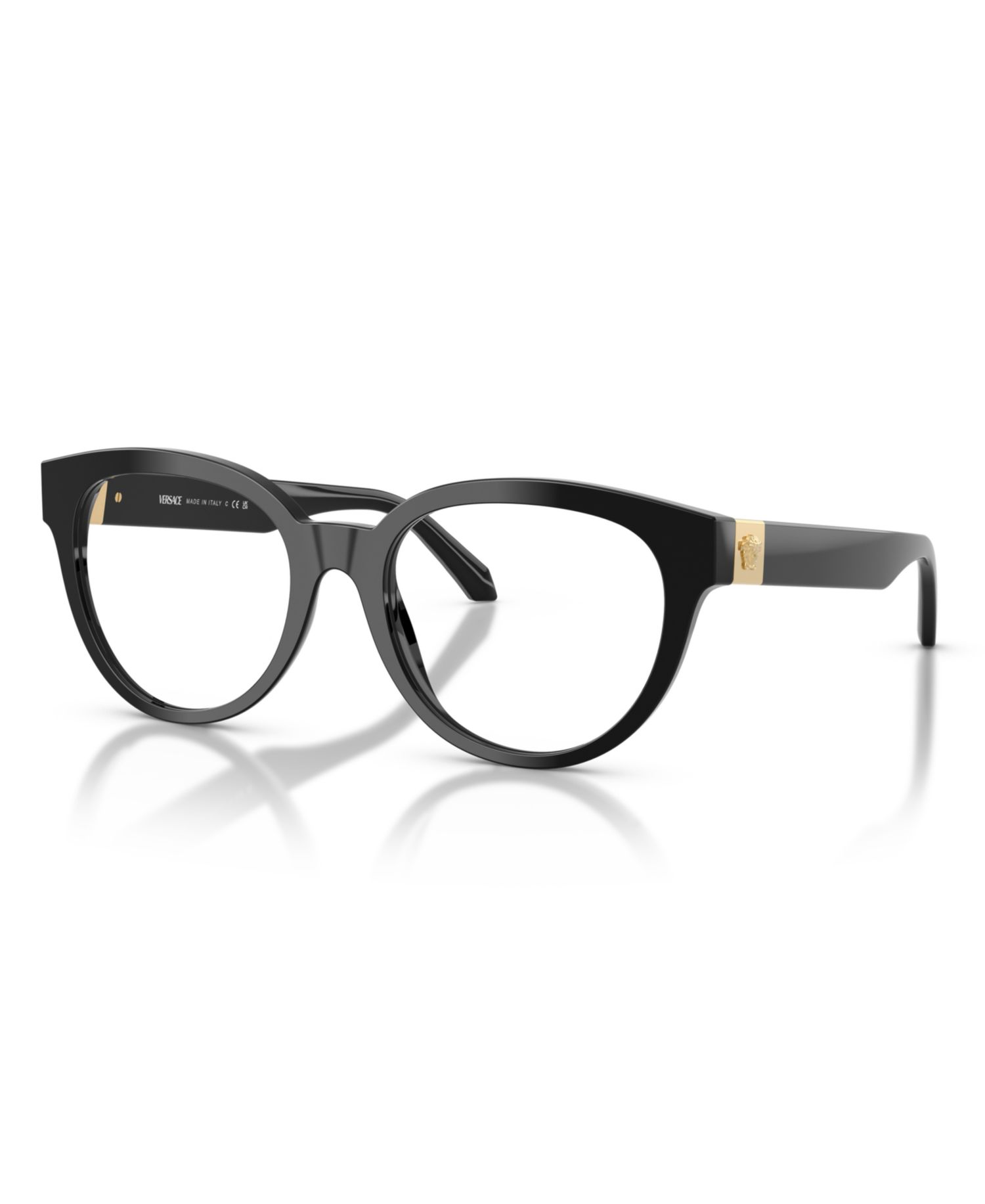 Woman Round Plastic VE3384 Eyeglasses