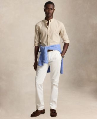 Men's Slim-Fit Gingham Stretch Shirt