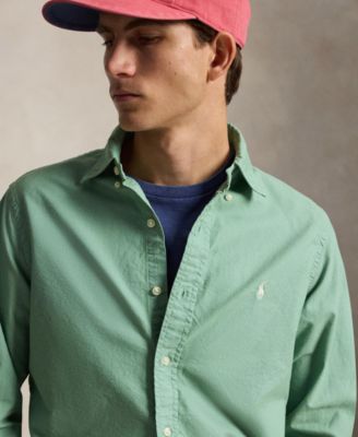 Men's Long-Sleeve Oxford Shirt