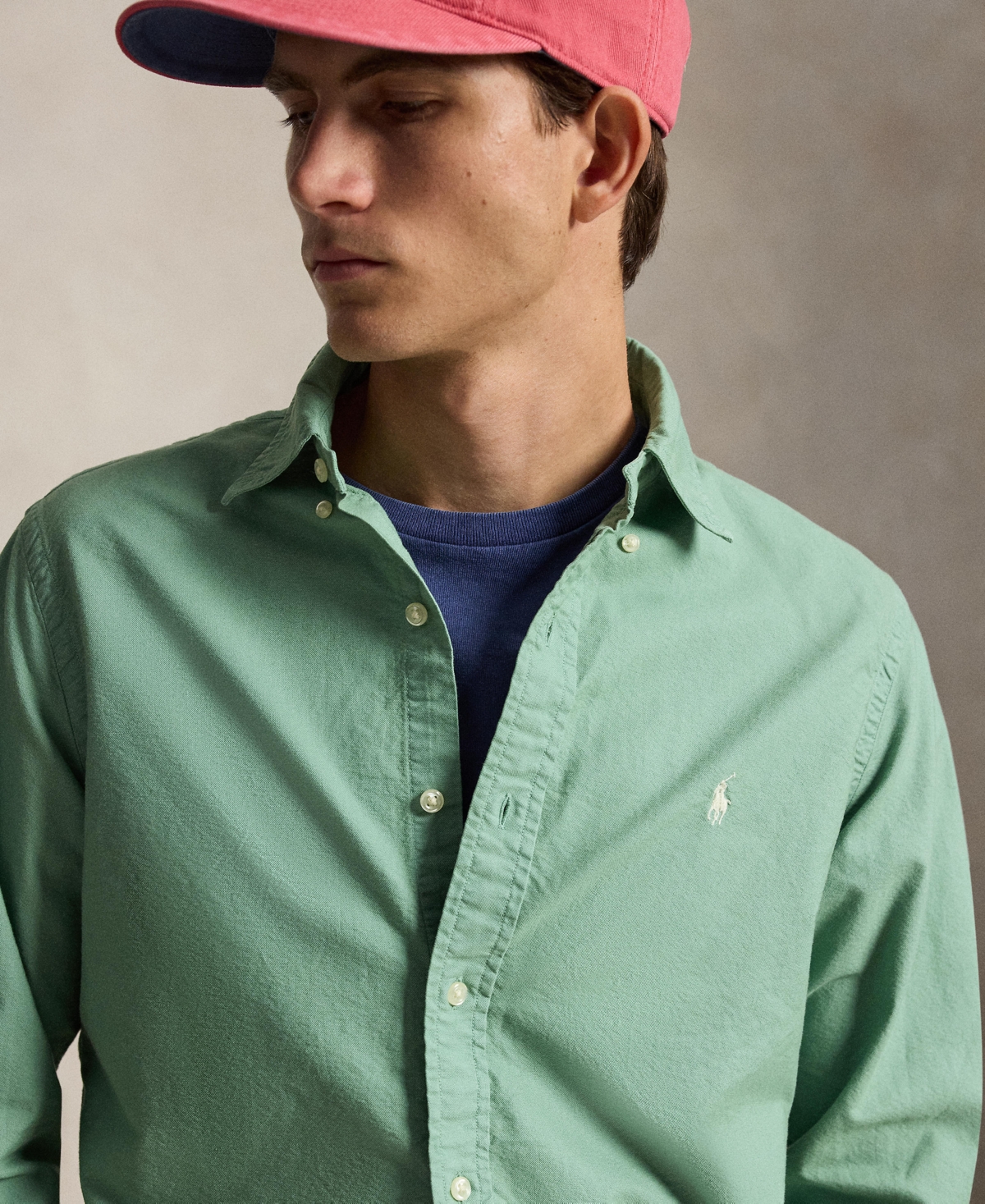Polo Ralph Lauren Men's Classic Fit Long Sleeve Oxford Shirt