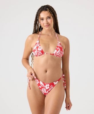Women's Tie-Side Cheeky Hipster Swim Bottoms