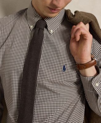 Men's Classic-Fit Stretch Poplin Shirt