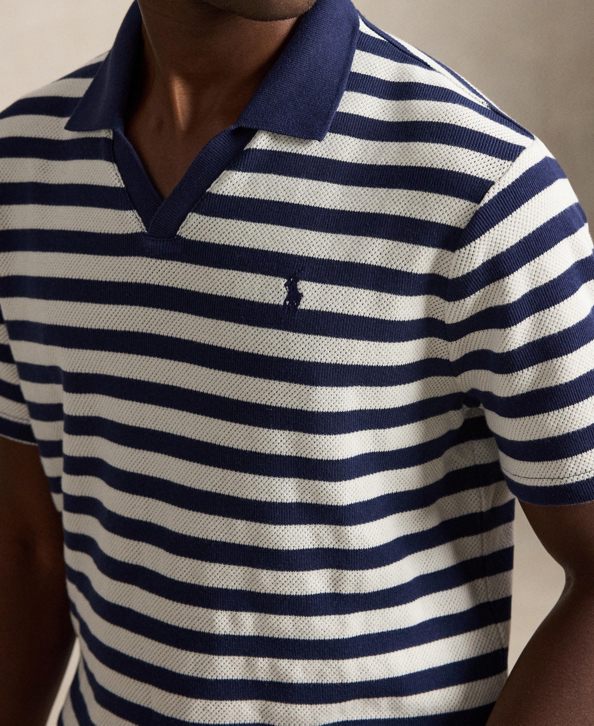 Polo Ralph Lauren Men's Short-Sleeve Textured Shirt
