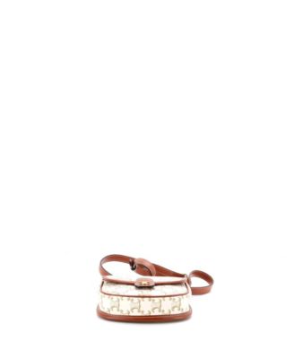 Mini Besace Flap Bag Triomphe Coated Canvas