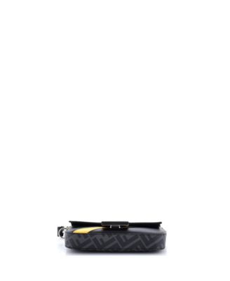 Mini Baguette NM Bag Zucca Coated Canvas and Leather