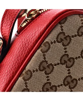 Mini Bree Disco Crossbody Bag GG Canvas with Leather