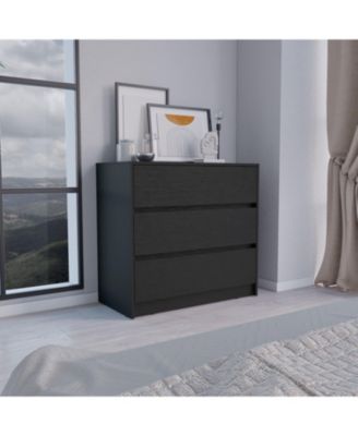 3 Drawer Mid Century Modern Dresser Multipurpose Cabinet for Kids Room Home Furniture