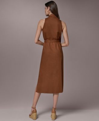 Women's Self-Tie A-Line Dress