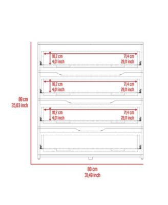5 Drawer Modern Dresser Organizer Cabinet for Nursery Home Furniture with Spacious Drawers Easy Assembly Durable B