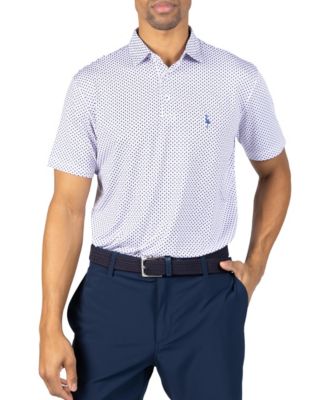 Men's Stars Printed Performance Polo