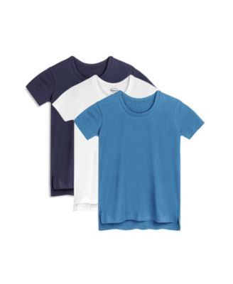 Girls 3pk Fair Trade Organic Cotton Extended Length Tees