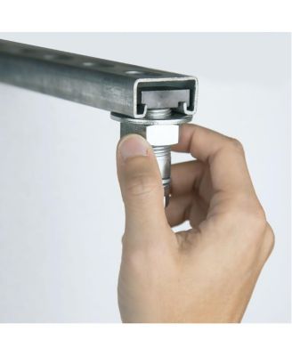 Strut Channel Adapter with 5/8" Baby Pin