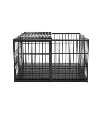 Extra Large Metal Dog Cage – 61" Heavy Duty Kennel for Large Dogs, Strong & Durable