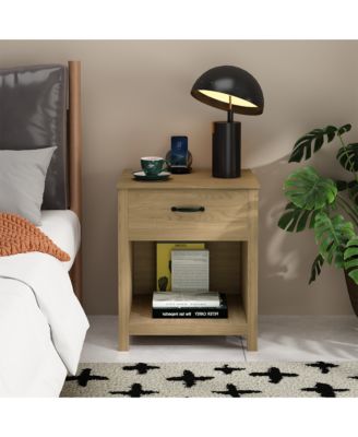 Chic Luxurious Premium Nightstand with Storage Space Bedroom Bedside Storage Table
