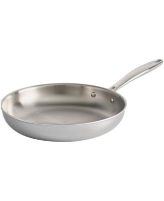 Signature Tri-Ply Clad Stainless Steel 10-Inch Frying Pan, Induction-Ready Skillet