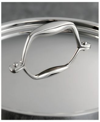 Signature 2-Quart Tri-Ply Clad Stainless Steel Sauce Pan with Lid