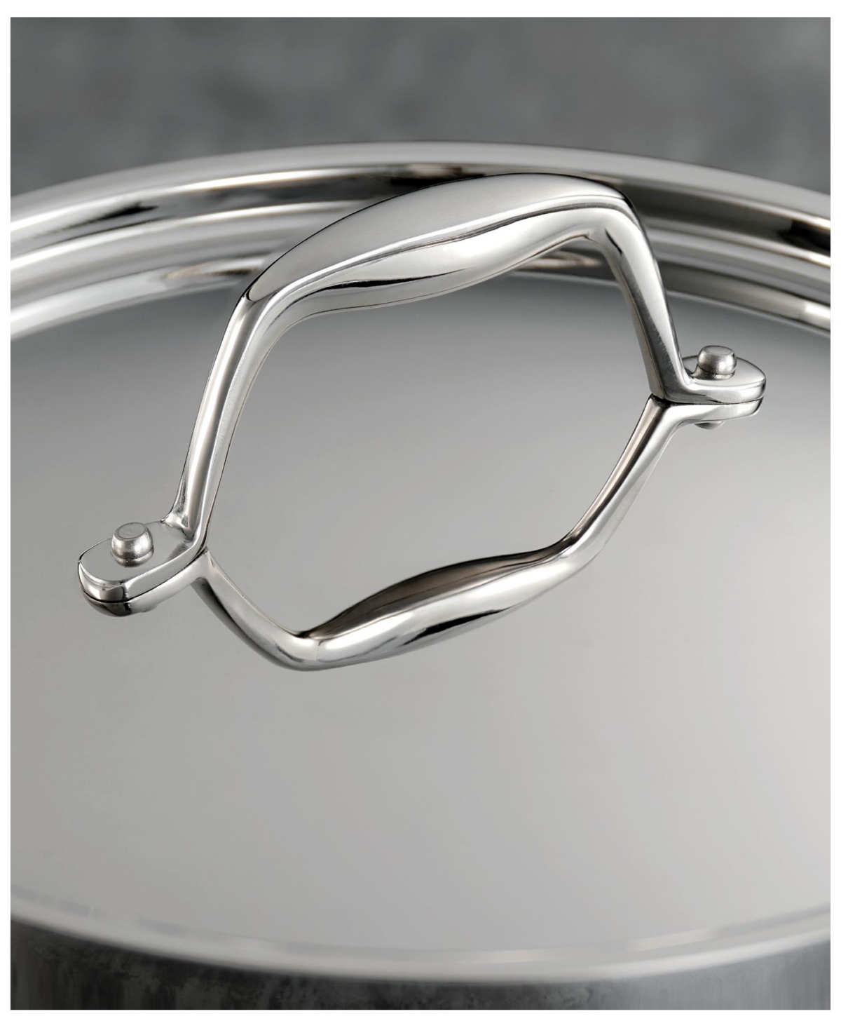 Tramontina Signature 2-Quart Tri-Ply Clad Stainless Steel Sauce Pan with Lid