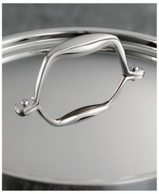 Signature 3-Quart Tri-Ply Clad Stainless Steel Sauce Pan with Lid