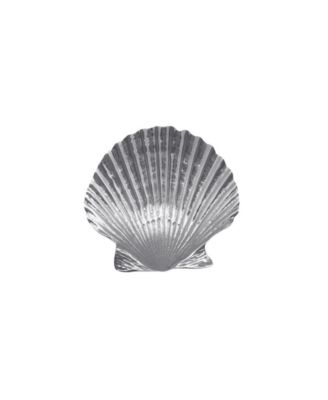Scallop Trinket 4" Aluminum Dish