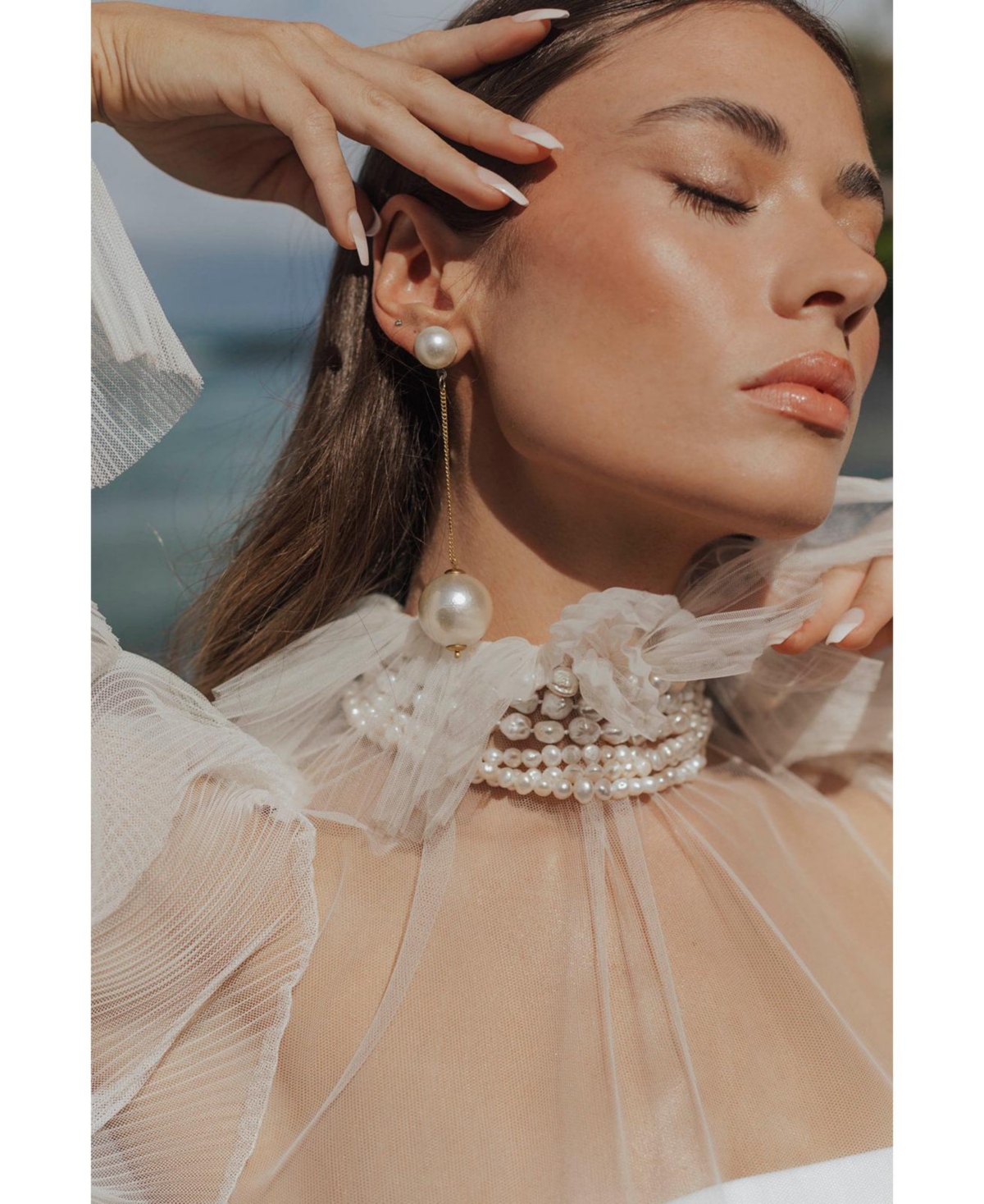 Untamed Petals Ines Pearl Drop