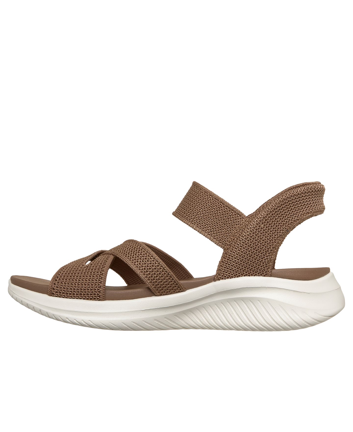 Женские сандалии Skechers Slip-Ins: Ultra Flex 3.0 - Forever Better Slingback, цвет: Мокко — фото 3