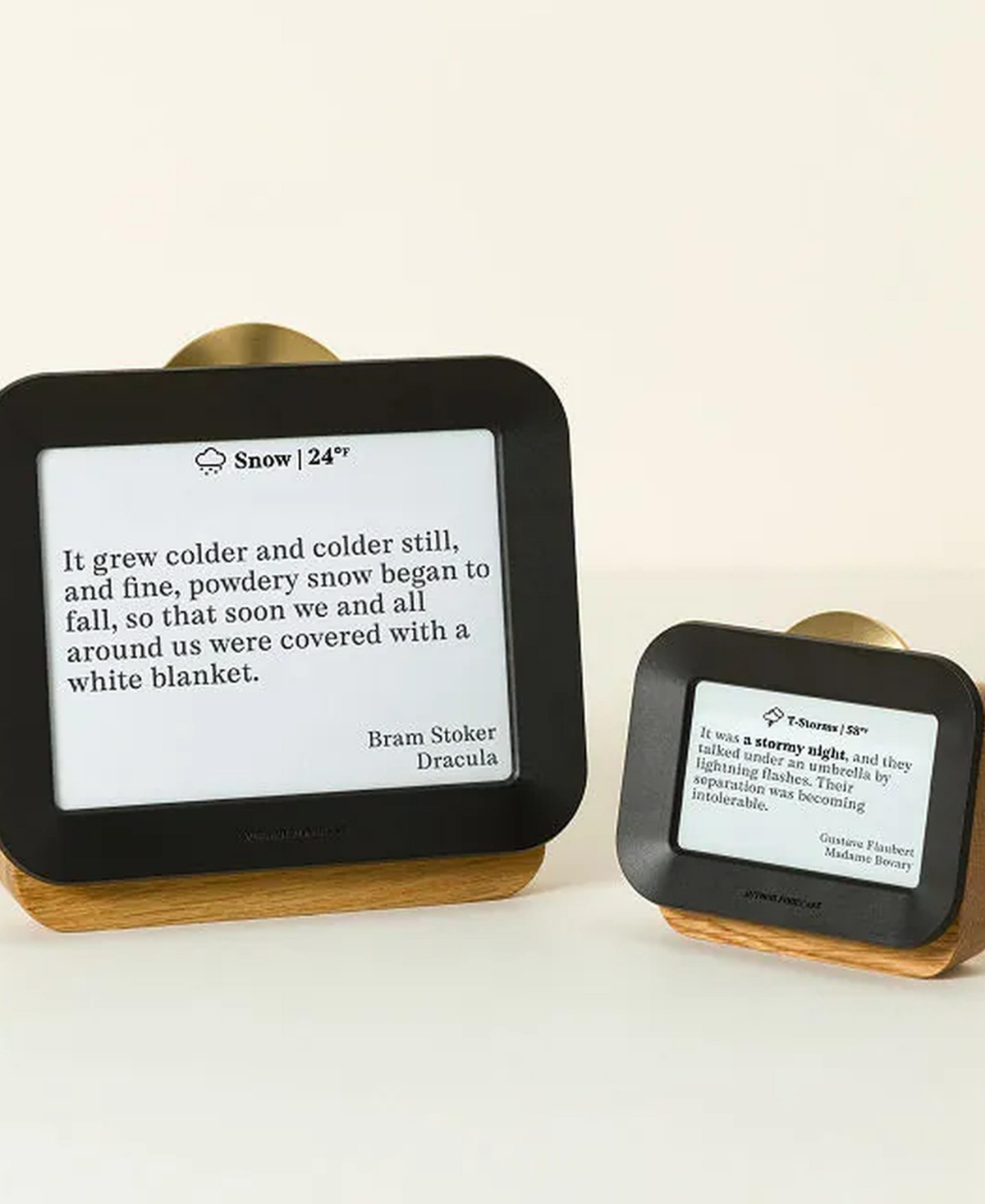 Uncommon Goods Literary Weather Forecast