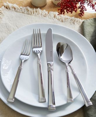 Plaza 65-Pc. Flatware Set, Service for 12