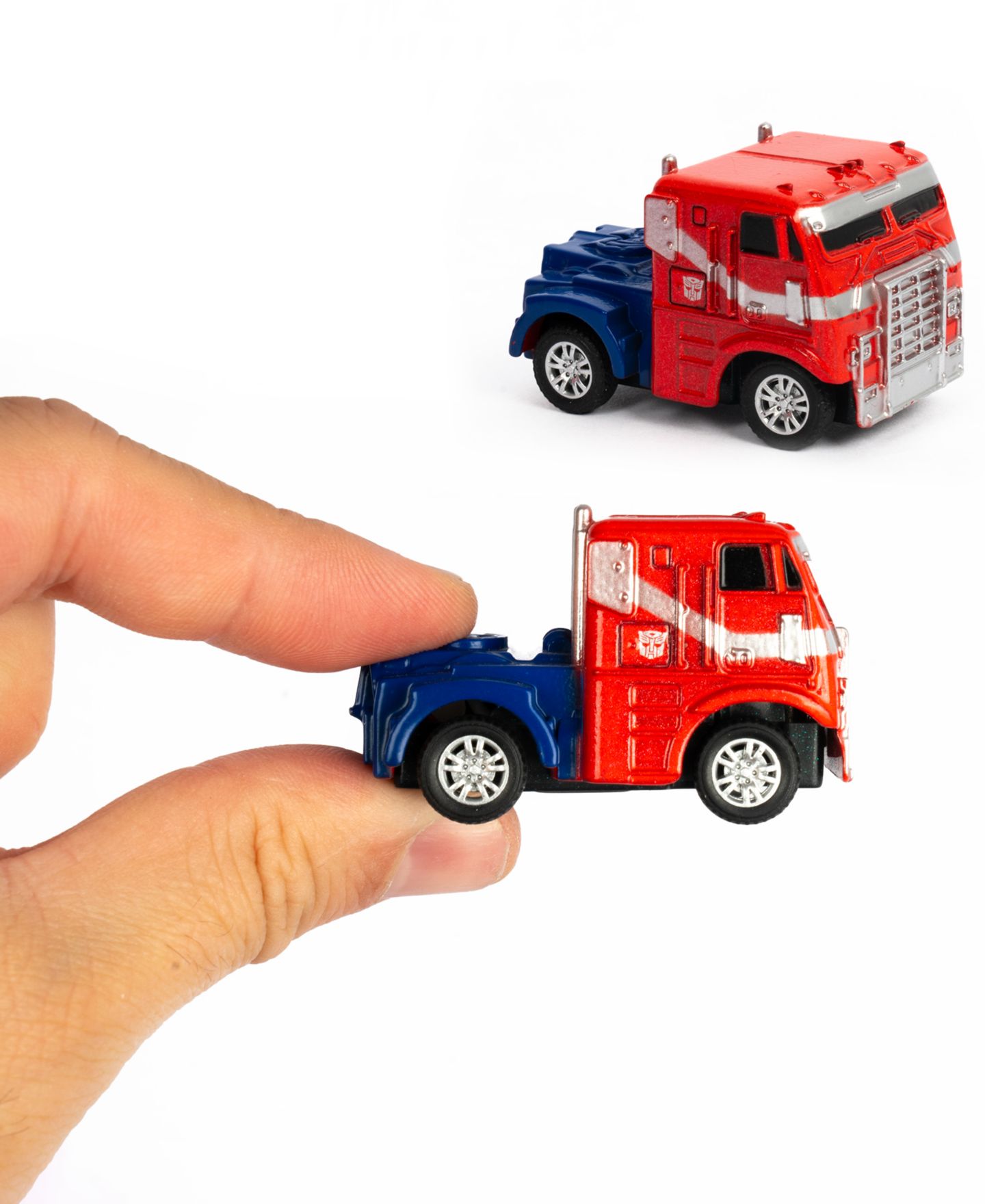 Детская игрушка World Tech Toys Transformers Optimus Prime Wearable Remote Control Rechargeable Mini RC Truck — фото 4